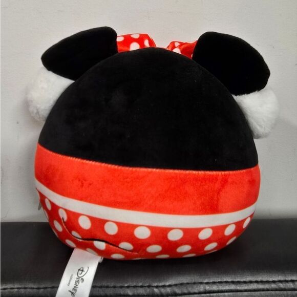 Squishmallow Disney Minnie Mouse 8" Winter earmuffs Holiday 2024 Kellytoy Plush - Picture 3 of 4
